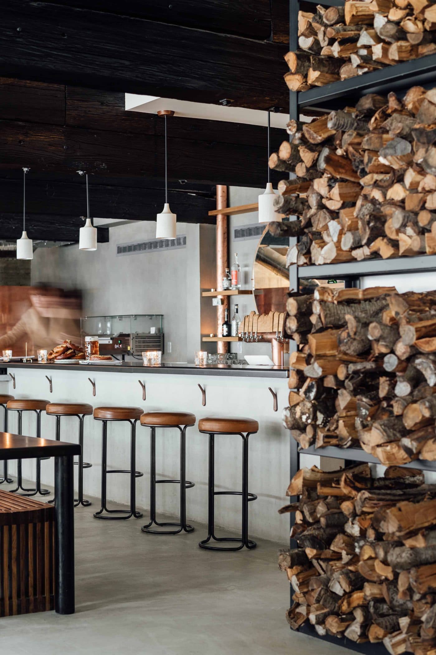 Emigration Brewing Co. Sarah Winward Interior design brewery Utah