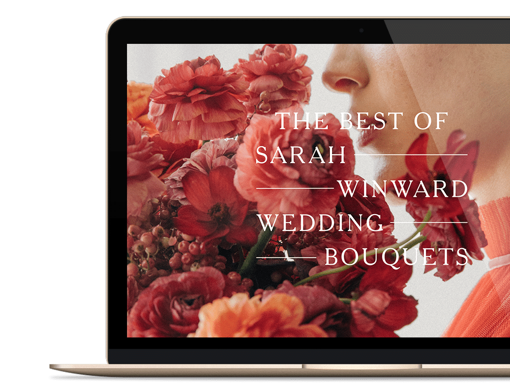 bouquet design course | sarahwinward.com